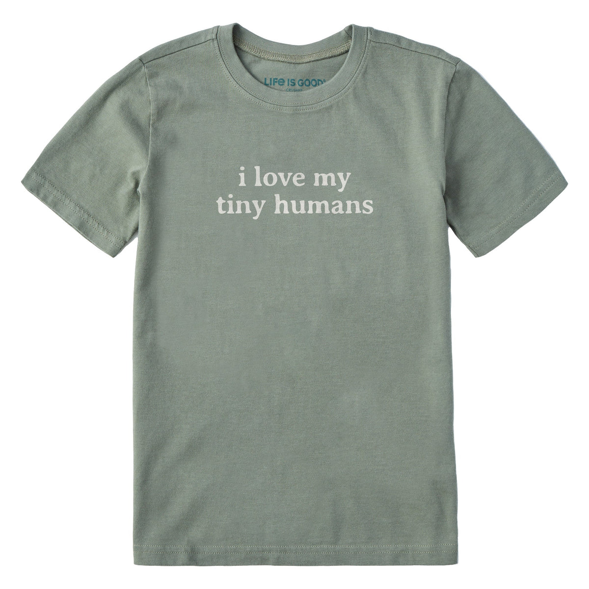 Kids I Love My Tiny Humans Short Sleeve Crusher Tee product image 1