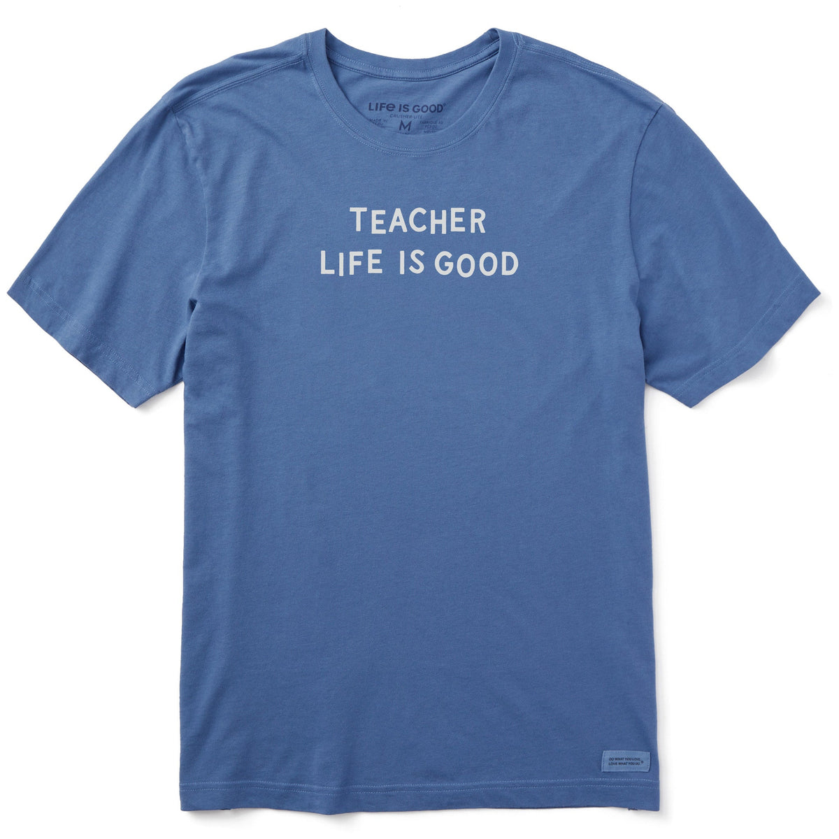 Men's Teacher Life is Good Short Sleeve Crusher Tee product image 1