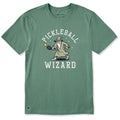 Men's Pickleball Wizard Beard Short Sleeve Crusher Tee product image 1