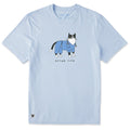 Men's Scrub Life Tuxedo Cat Short Sleeve Crusher Tee product image 1