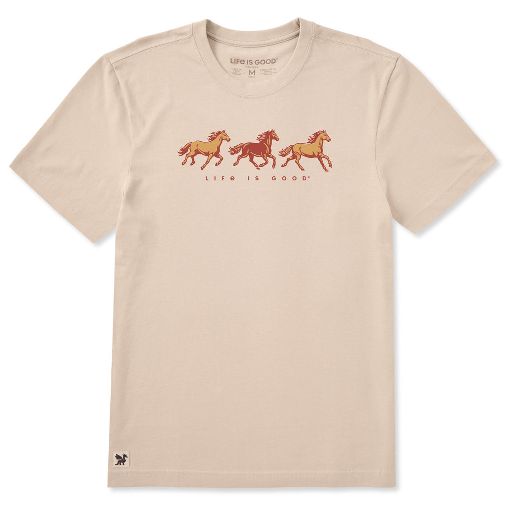 Men's Galloping Horse Trio Short Sleeve Crusher Tee product image 1