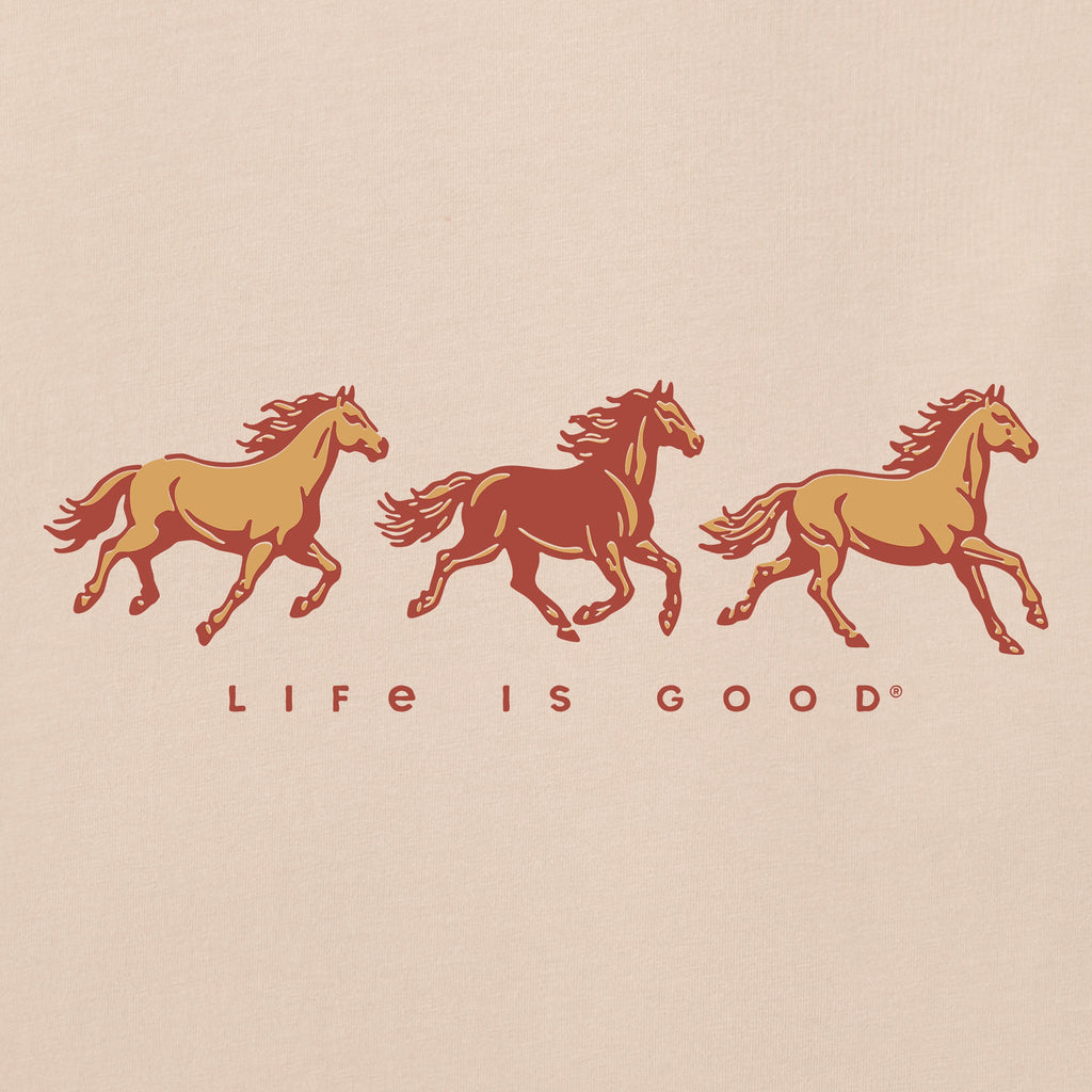 Men's Galloping Horse Trio Short Sleeve Crusher Tee product image 2