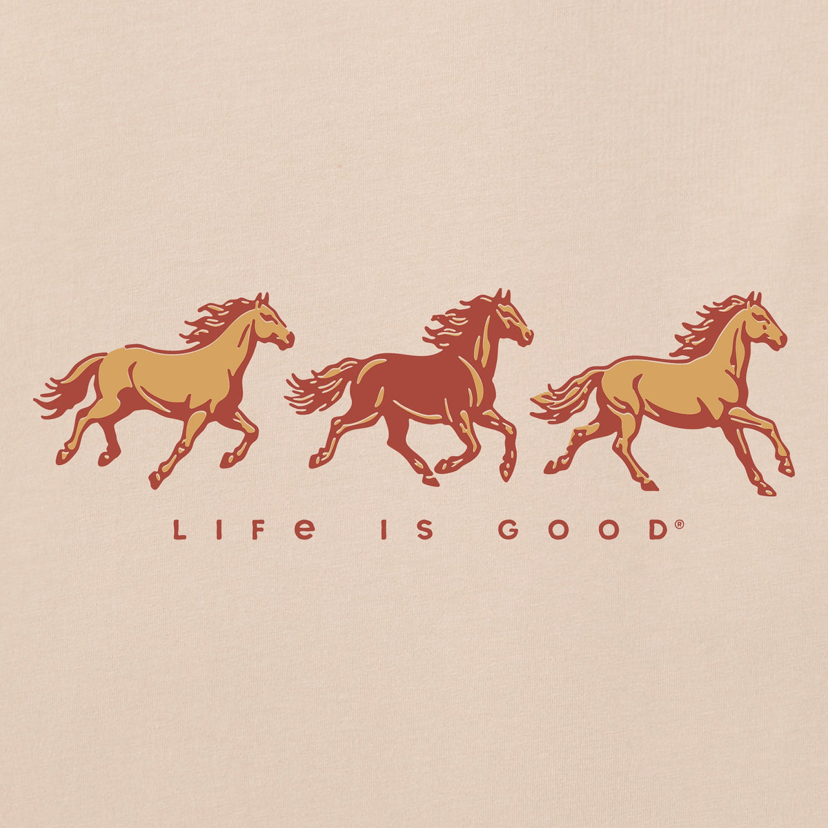 Men's Galloping Horse Trio Short Sleeve Crusher Tee product image 2