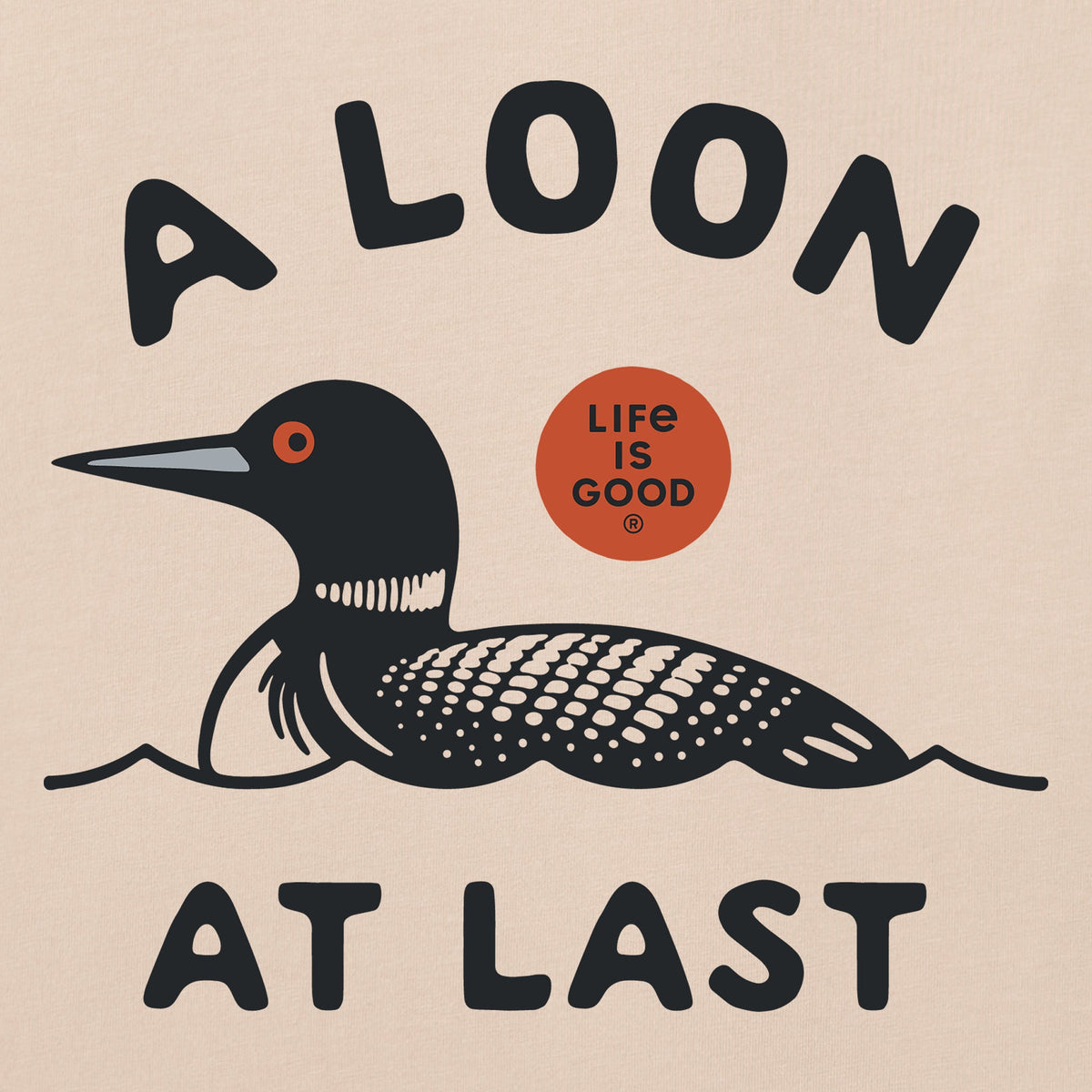 Men's A Loon At Last Short Sleeve Crusher Tee product image 2
