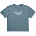 Women's Nurse Life is Good Short Sleeve Crusher Boxy Tee product image 1