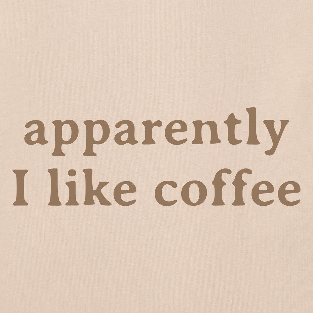Women's Apparently I Like Coffee Short Sleeve Crusher Boxy product image 2
