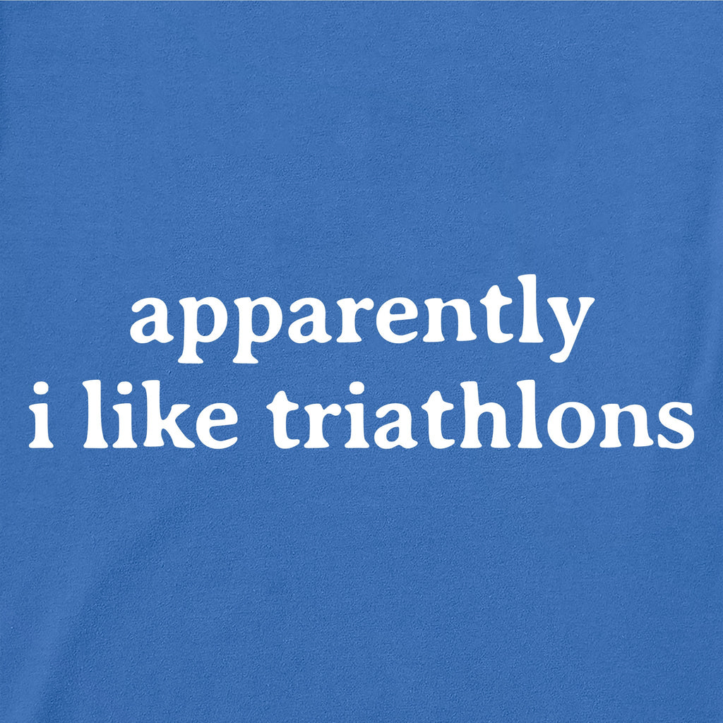 Women's Apparently I Like Triathlons Short Sleeve Crusher product image 2