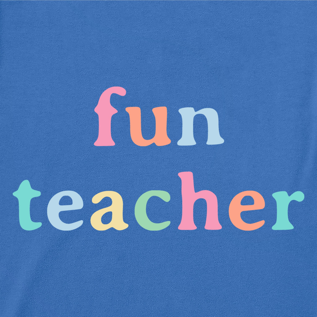 Women's Fun Teacher Short Sleeve Crusher Boxy Tee product image 2
