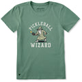 Women's Pickleball Wizard Beard Short Sleeve Crusher Tee product image 1