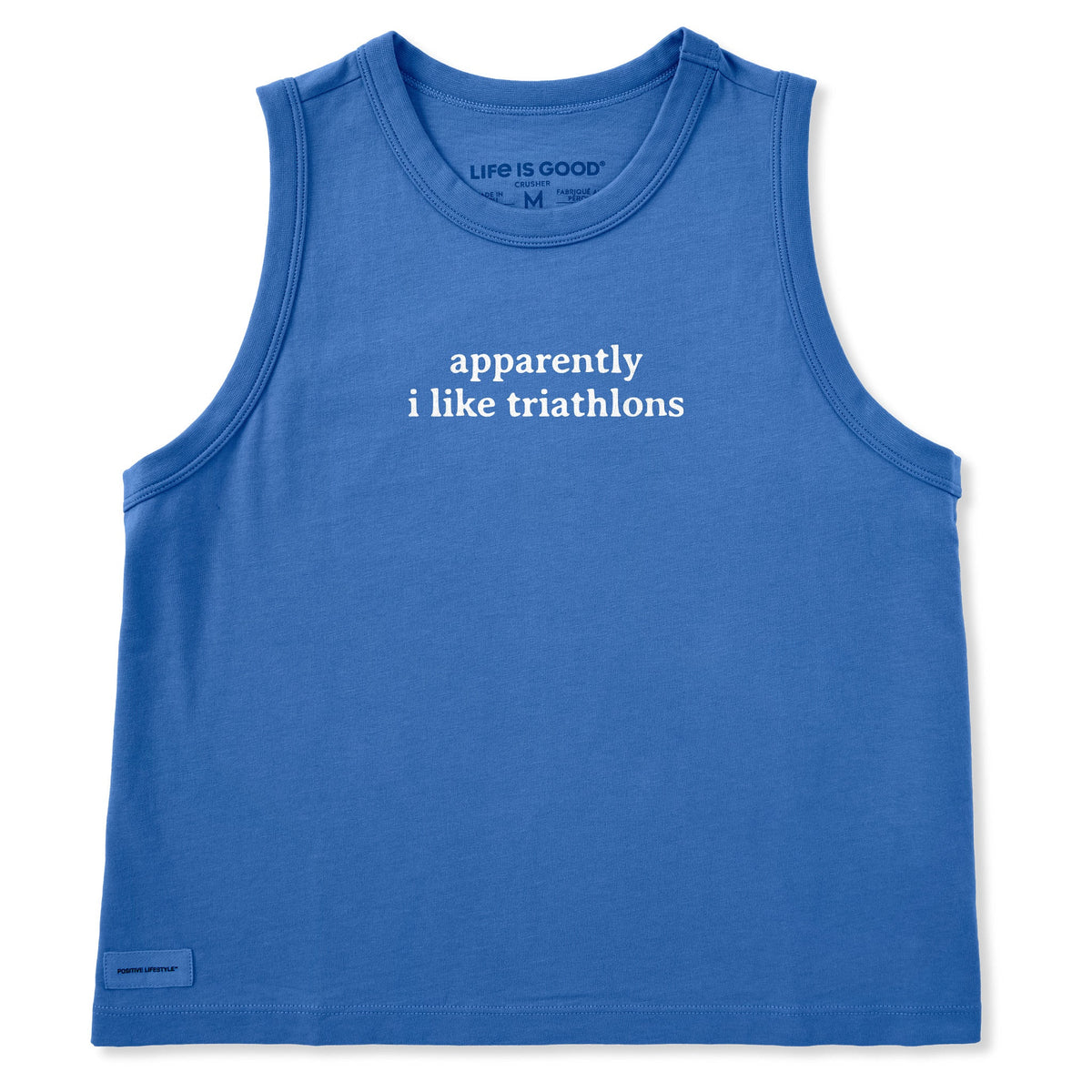 Women's Apparently I Like Triathlons Crusher Boxy Tank product image 1