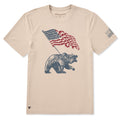 Men's American Bear Flag Short Sleeve Crusher-LITE Tee product image 1