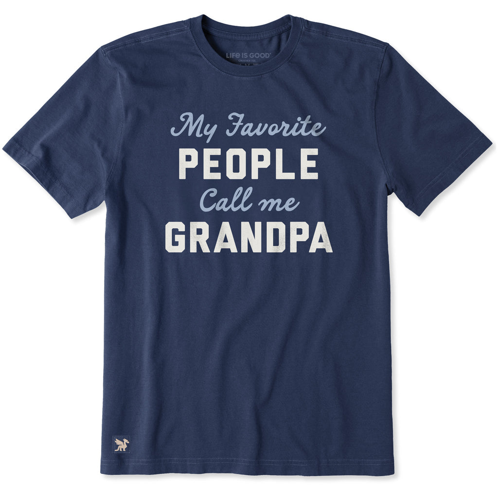 Men's My Favorite People Call Me Grandpa Short Sleeve Tee product image 1