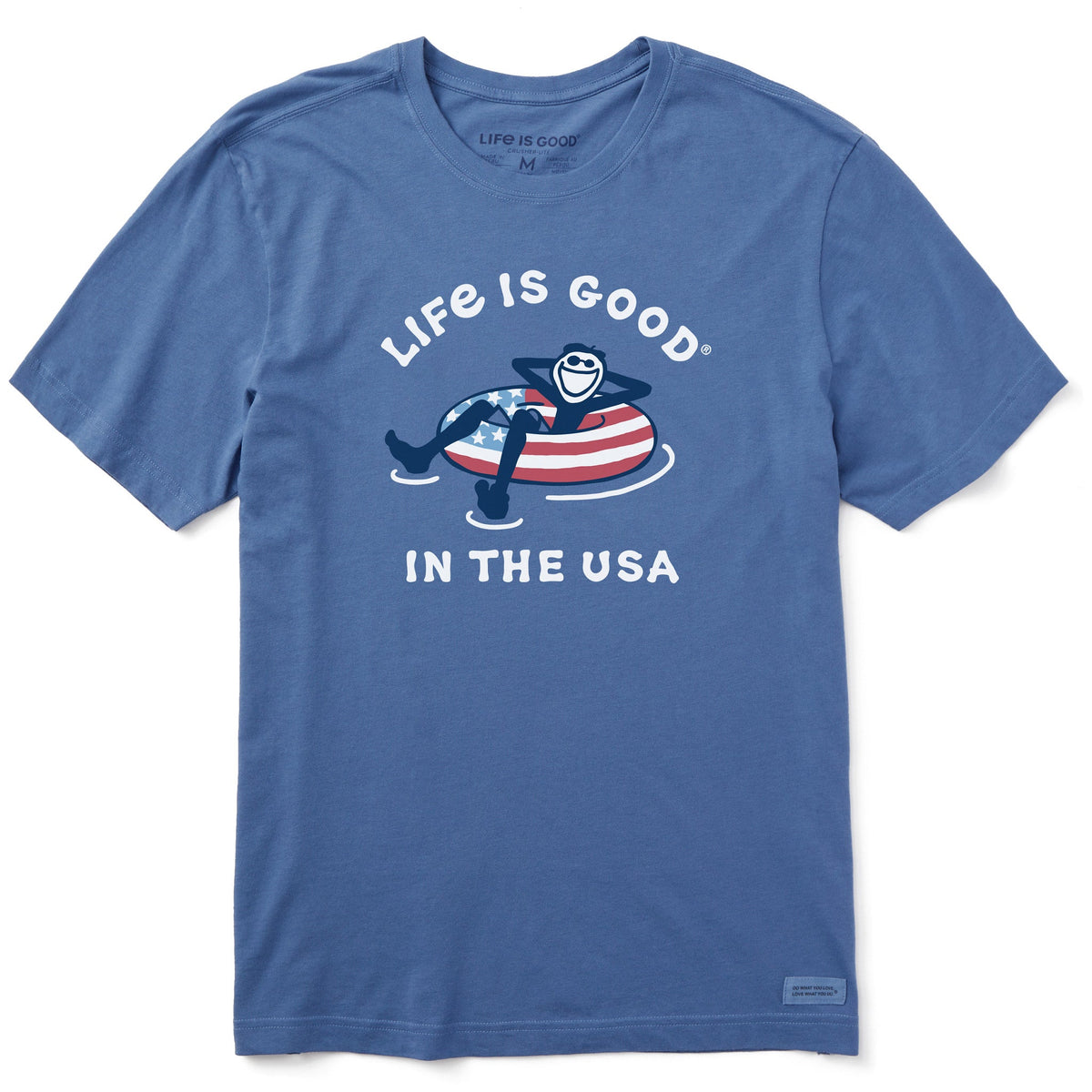 Men's Life is Good in the USA Short Sleeve Tee product image 3