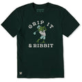 Men's Grip It and Ribbit Short Sleeve Crusher Tee