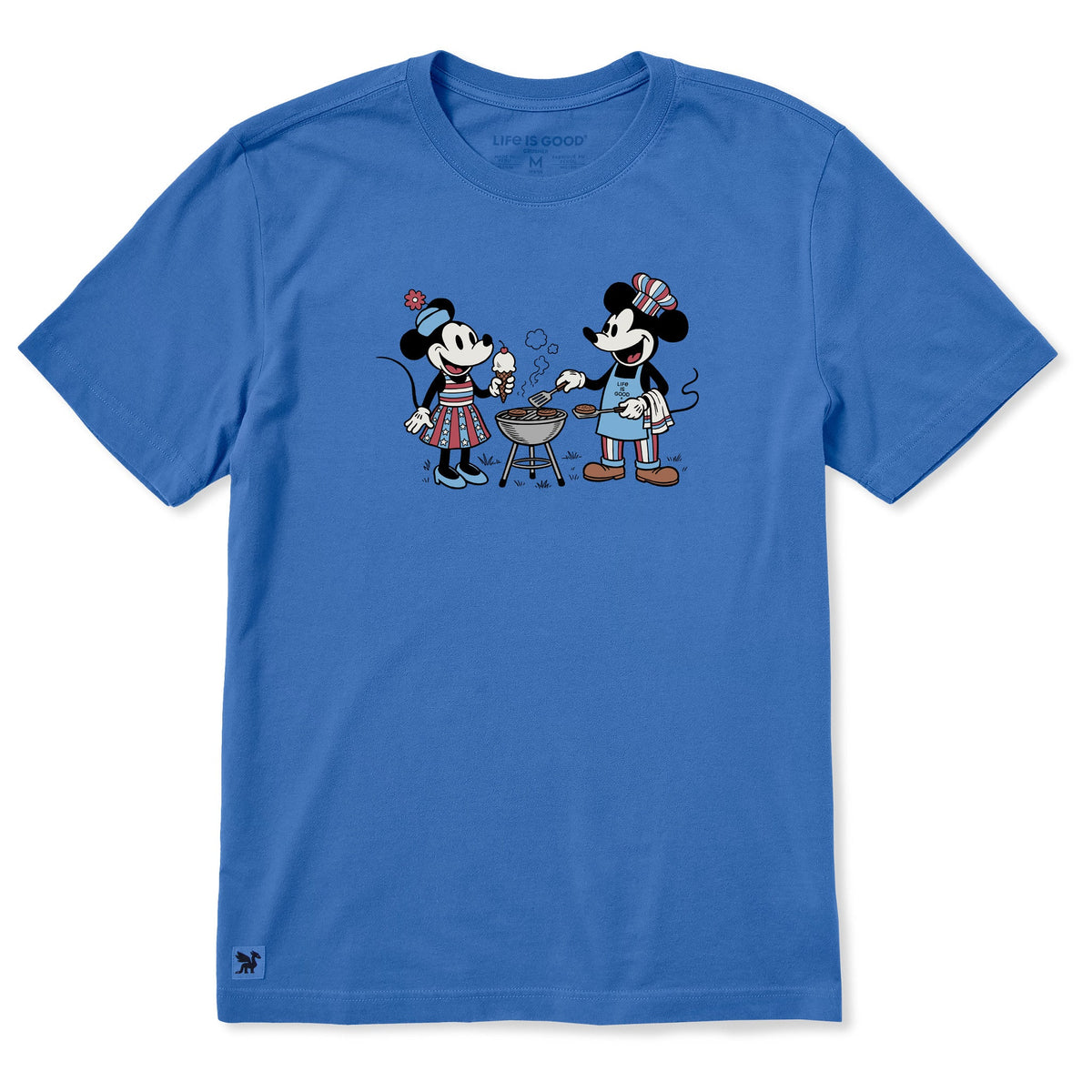 Men's Willie Nice USA BBQ Short Sleeve Crusher Tee