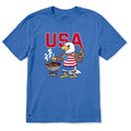 Men's USA Eagle Grilling Short Sleeve Crusher Tee product image 1