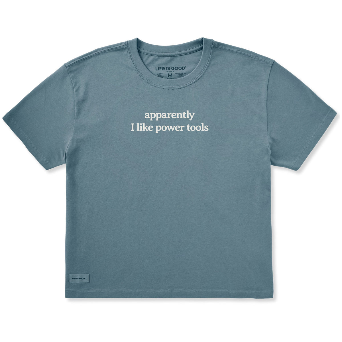 Women's Apparently I Like Power Tools Short Sleeve Crusher product image 1