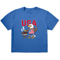 Women's USA Eagle Grilling Short Sleeve Crusher Boxy Tee product image 1