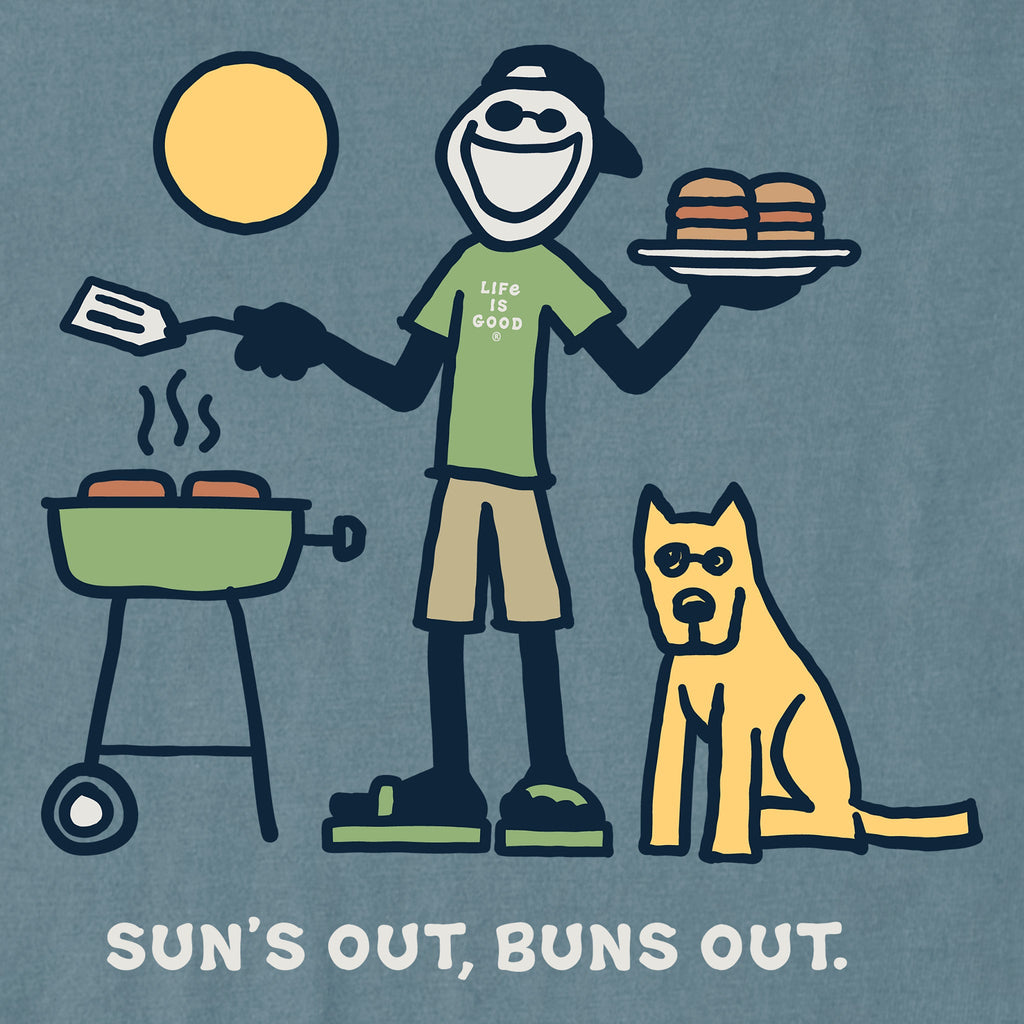 Women's Suns Out Buns Jake Short Sleeve Crusher Tee product image 2