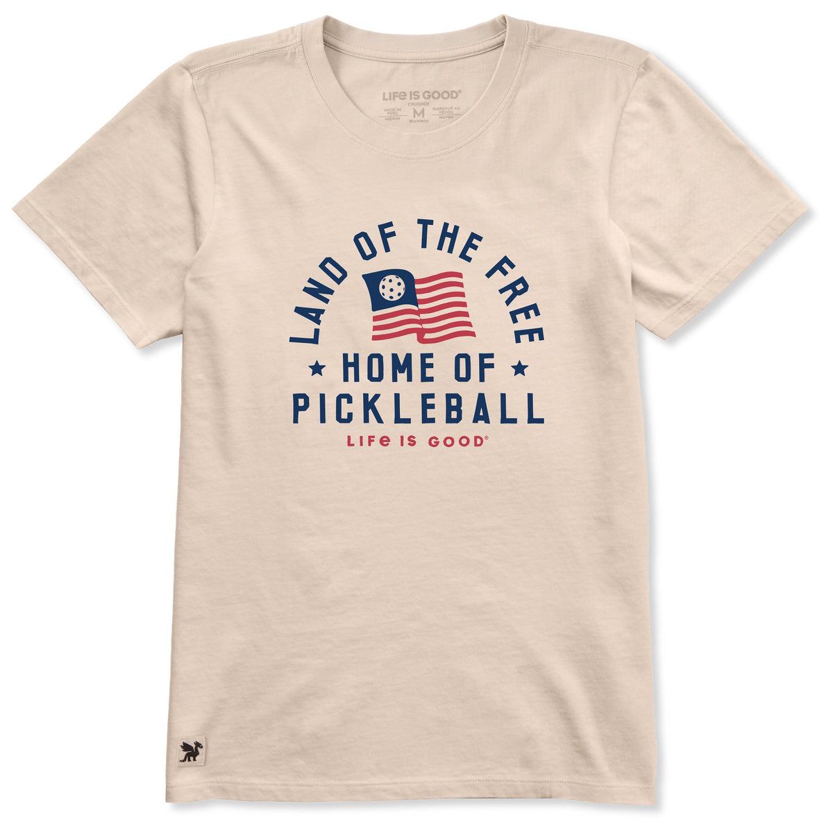 Women's Land of the Free Home of Pickleball Short Sleeve product image 1