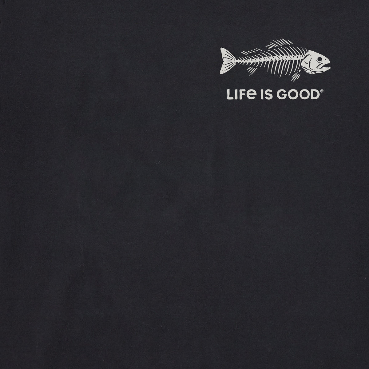 Women's Fish More Worry Less Skeleton Short Sleeve Crusher product image 3