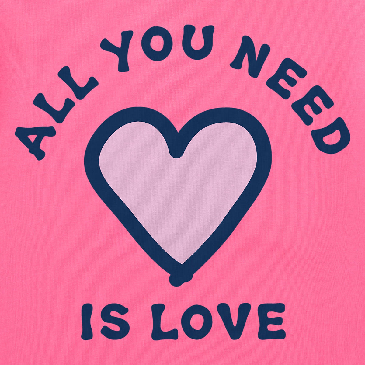Kids All You Need is Love Heart Short Sleeve Crusher Tee product image 2