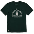 Men's World's Okayest Guitar Player Short Sleeve Crusher Tee product image 1