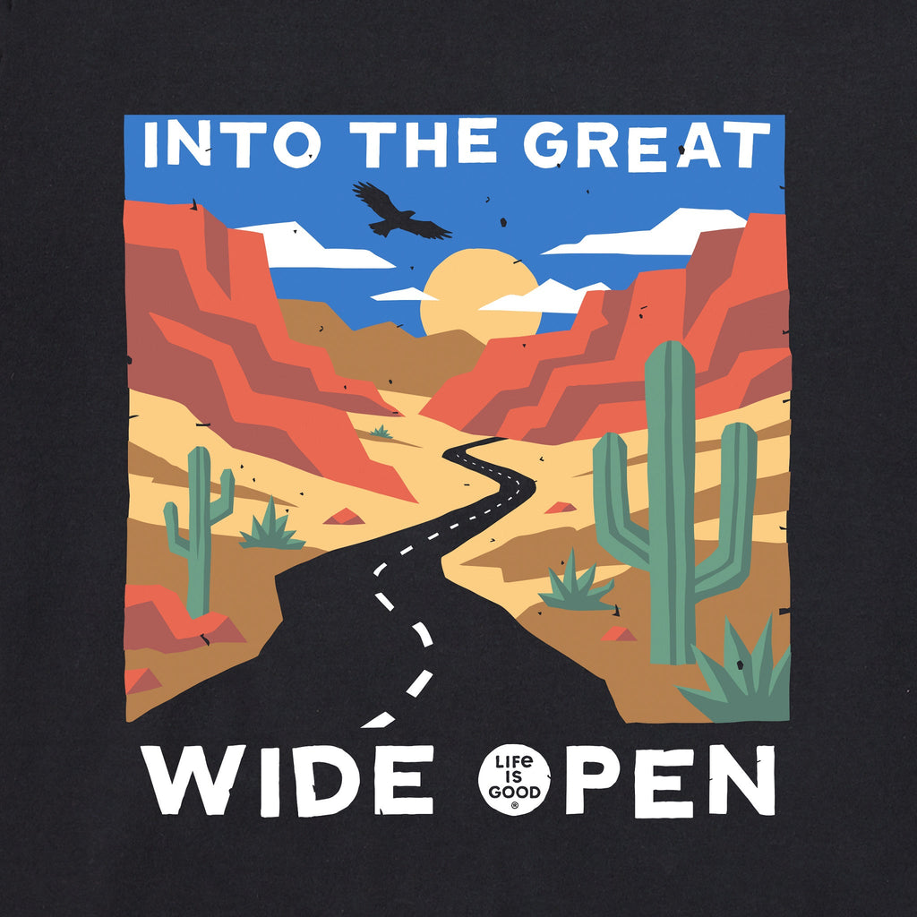 Men's Into the Great Wide Open Road Short Sleeve Crusher Tee product image 2