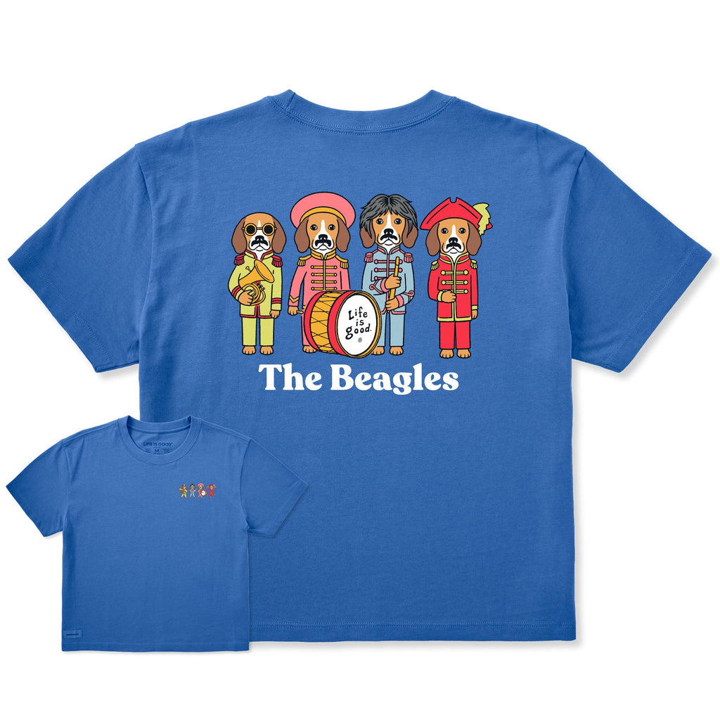 Women's The Sergeant Beagles Short Sleeve Crusher Boxy Tee product image 1