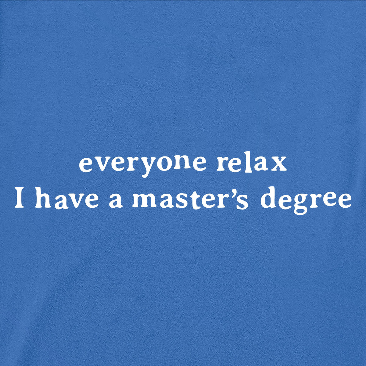 Women's I Have a Master's Degree Crusher-LITE Shrunken Tee product image 4
