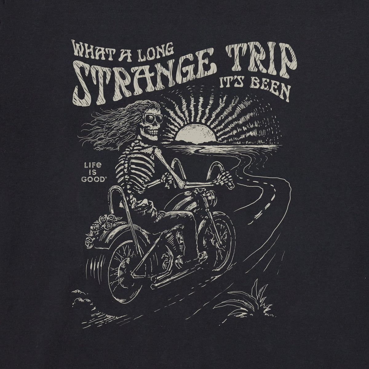 Men's What a Long Strange Trip Skeleton Short Sleeve product image 2