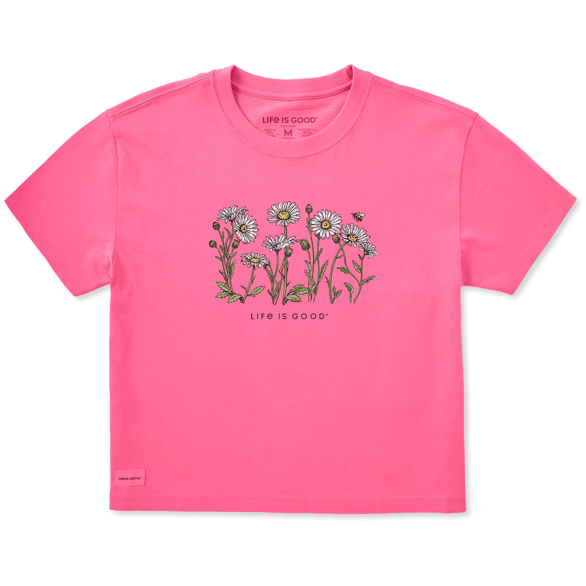 Women's Wild Daisies Short Sleeve Crusher Boxy Tee product image 1