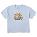 Women's Wild California Poppies Short Sleeve Crusher Boxy product image 1