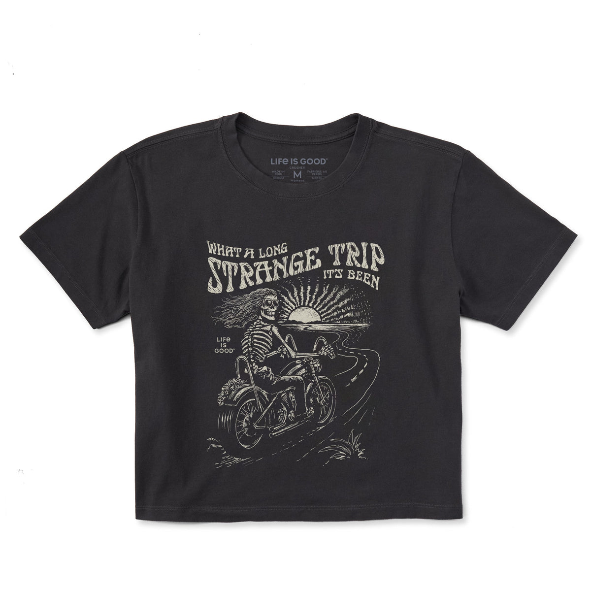 Women's What a Long Strange Trip Skeleton Short Sleeve product image 1