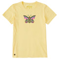 Women's Floral Bee Short Sleeve Crusher Tee product image 1