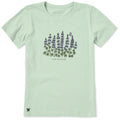 Women's Wild Lupines Short Sleeve Crusher Tee product image 1