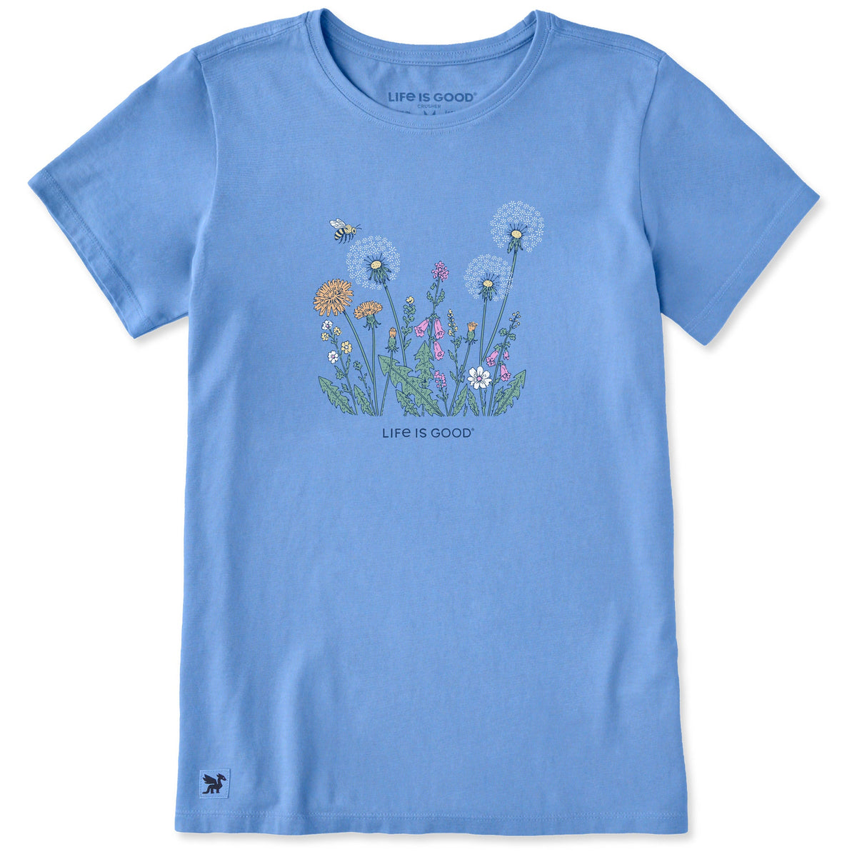 Women's Dandelion Wildflowers Short Sleeve Tee product image 3