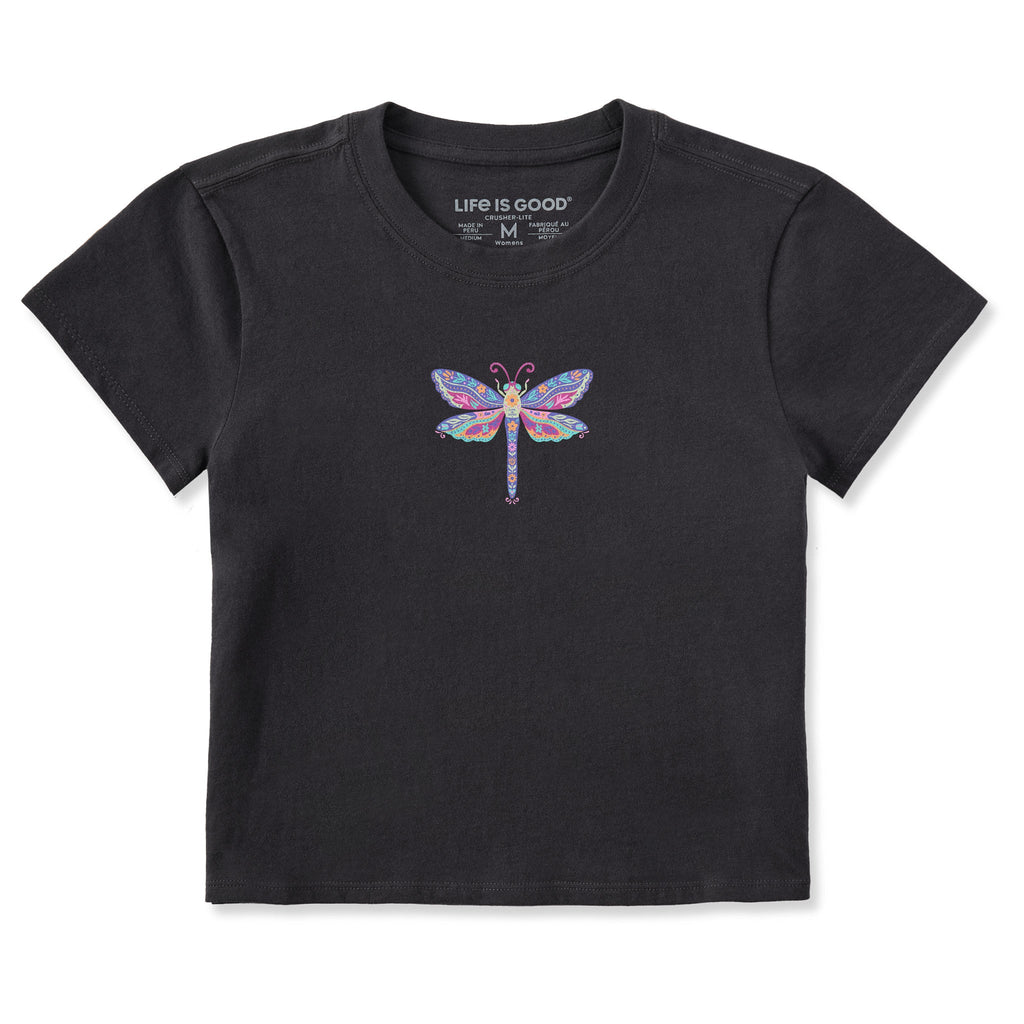 Women's Floral Dragonfly Crusher-LITE Shrunken Tee product image 1