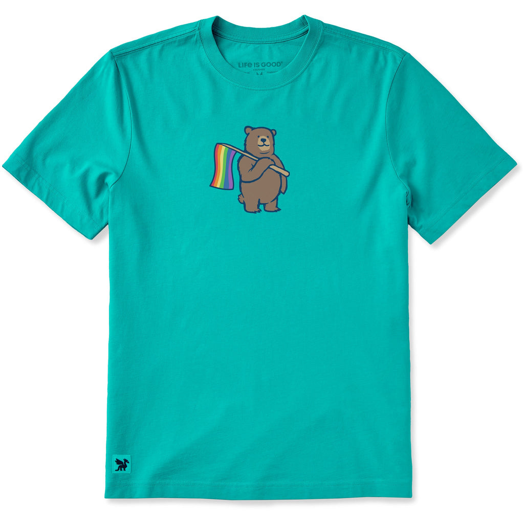 Men's Bear Pride Short Sleeve Crusher Tee product image 1