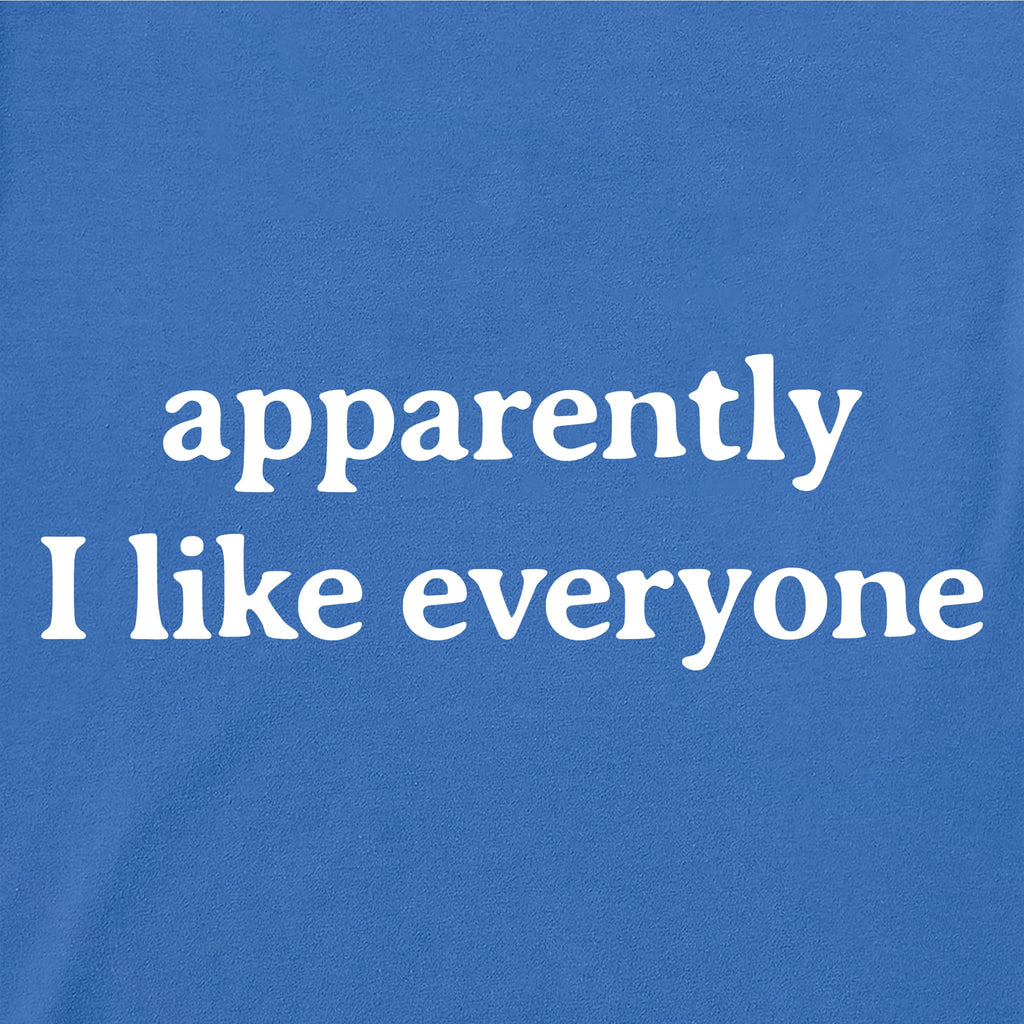 Men's Apparently I Like Everyone Short Sleeve Crusher Tee product image 2