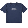 Women's Apparently I Like Fireworks Short Sleeve Crusher product image 1
