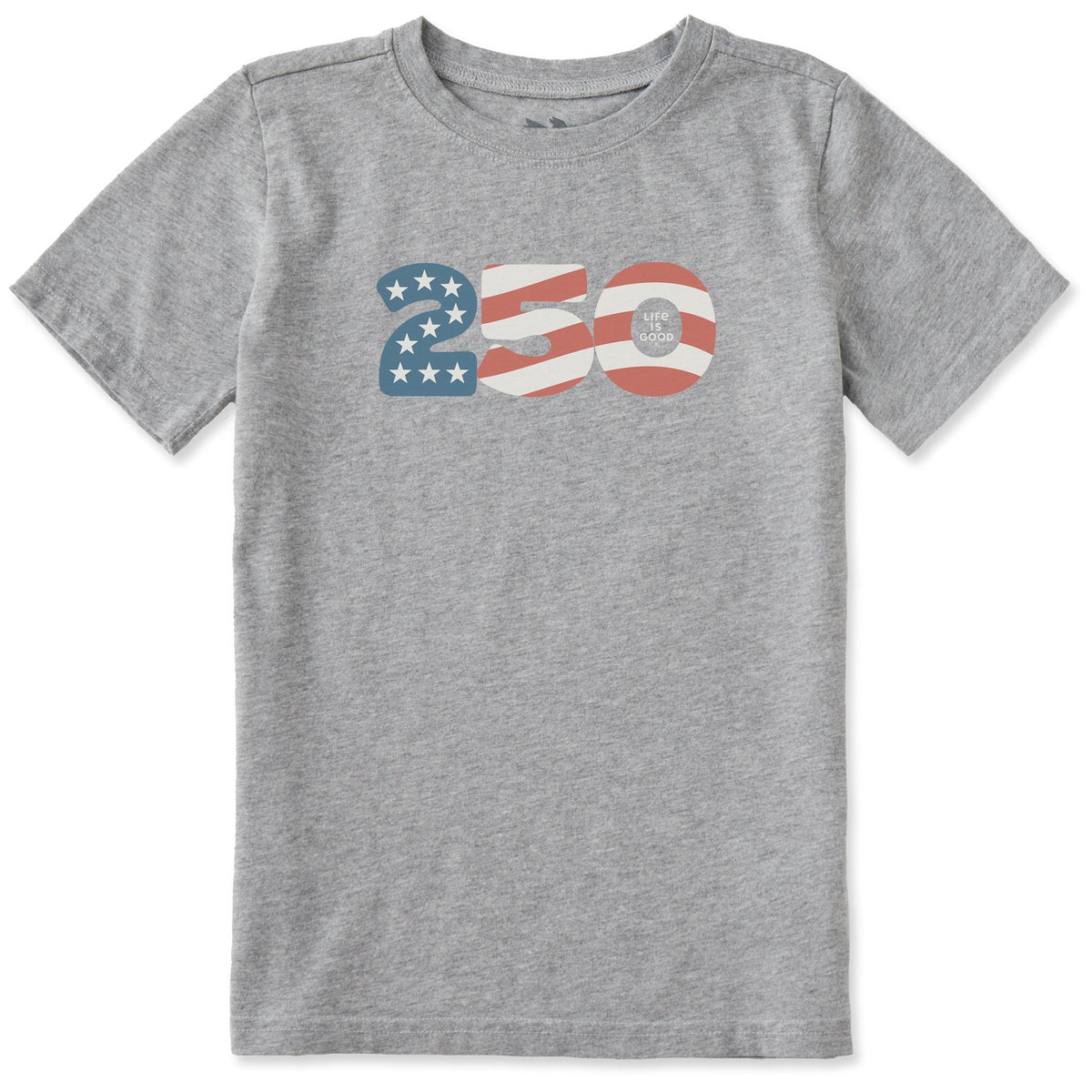 Kids 250 Flag Short Sleeve Crusher Tee product image 1
