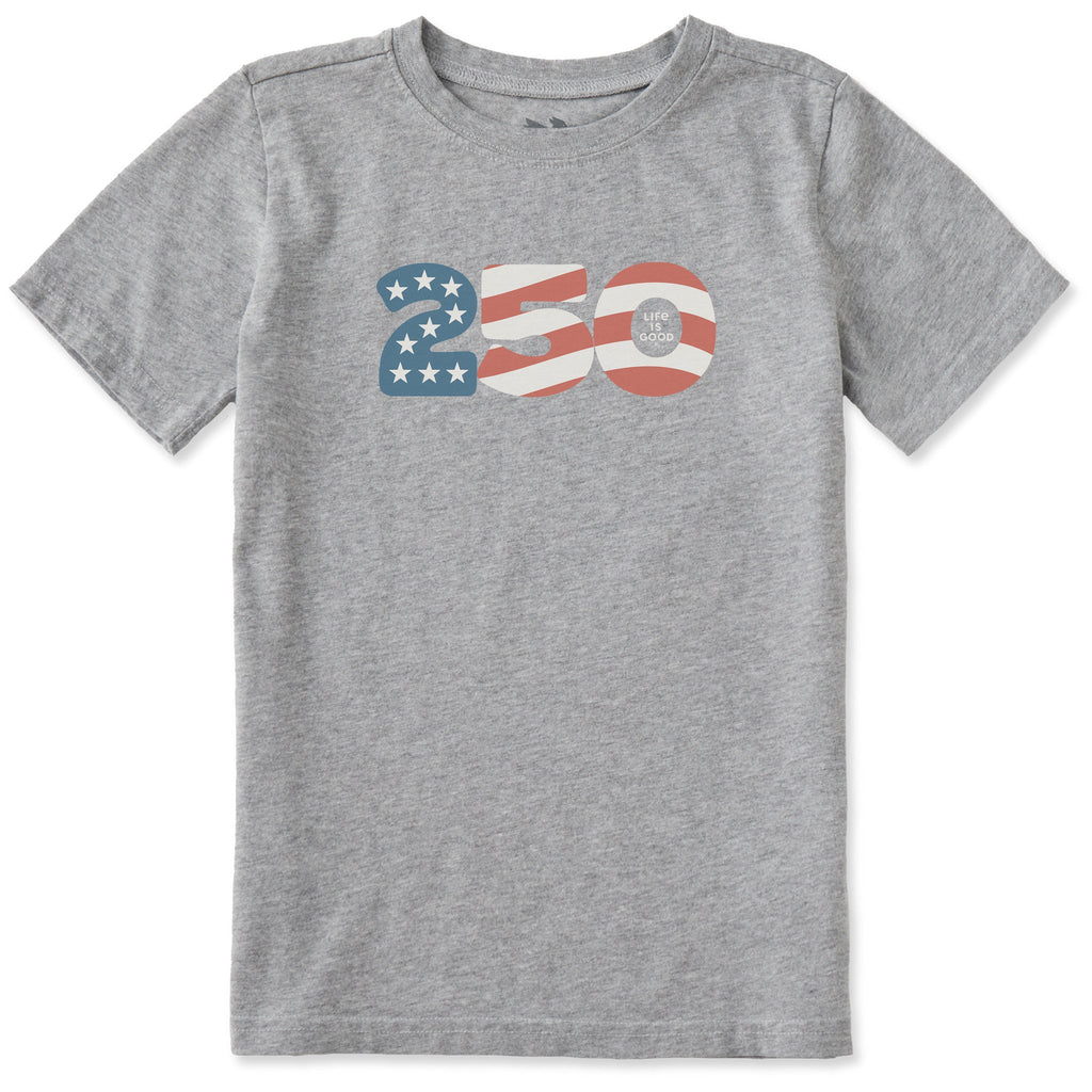 Kids 250 Flag Short Sleeve Crusher Tee product image 5