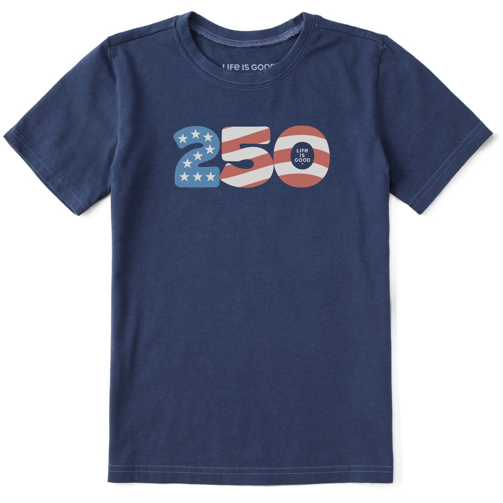 Kids 250 Flag Short Sleeve Crusher Tee product image 7