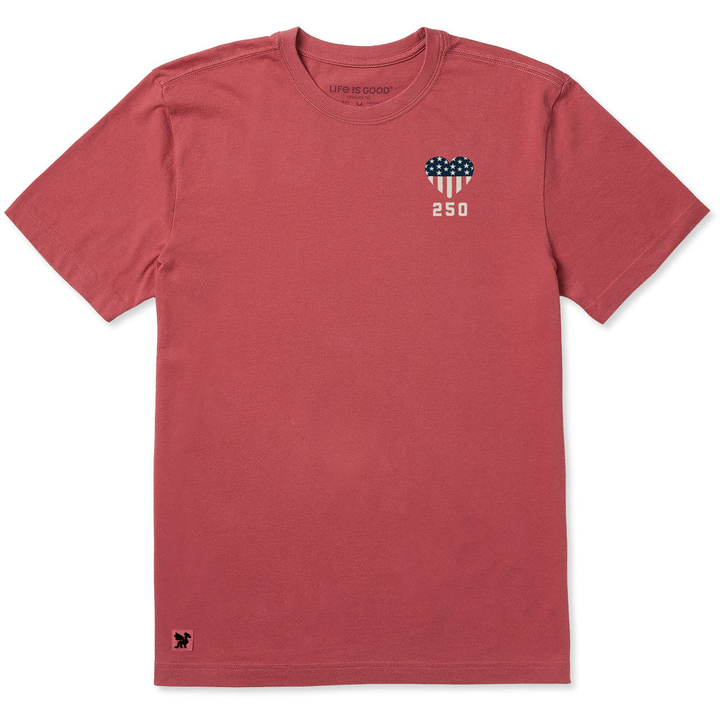 Men's 250 Years Heart Short Sleeve Crusher Tee product image 5