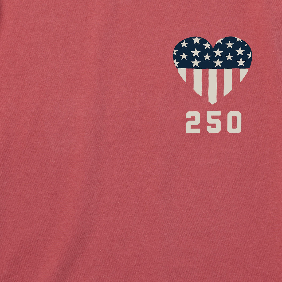 Men's 250 Years Heart Short Sleeve Crusher Tee product image 4