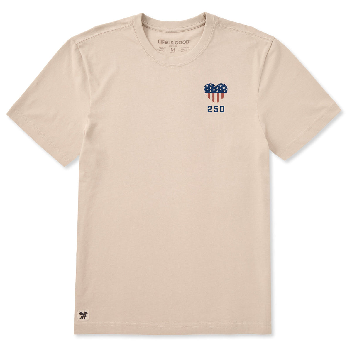 Men's 250 Years Heart Short Sleeve Crusher Tee product image 7
