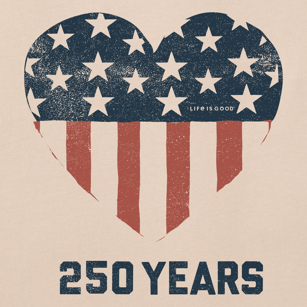 Women's 250 Years Heart Short Sleeve Crusher Tee product image 8