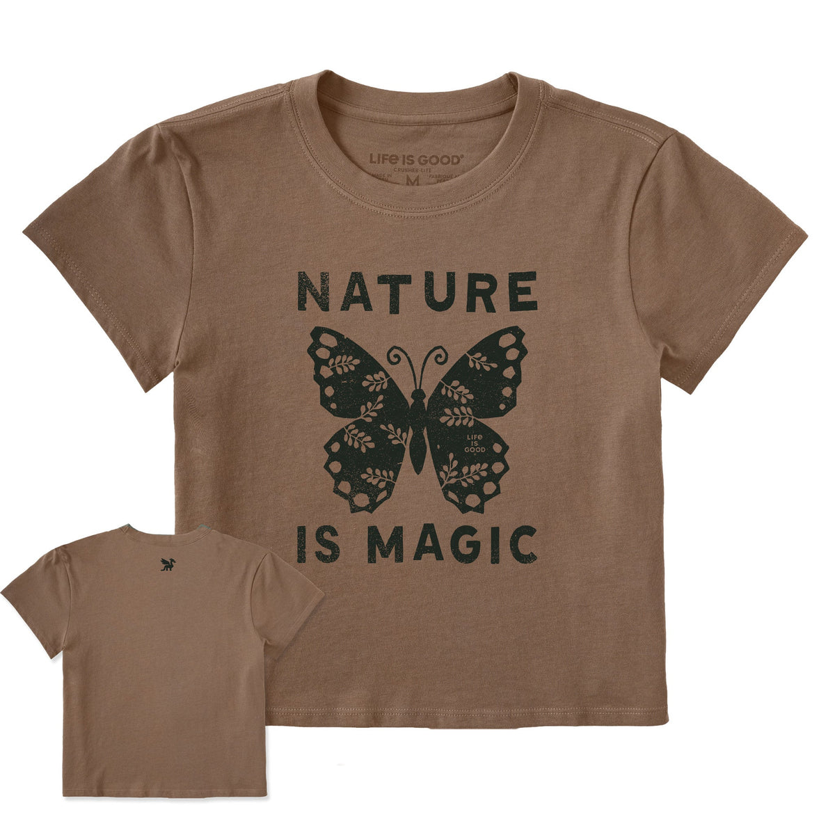 Women's Nature is Magic Butterfly Crusher-LITE Shrunken Tee product image 4